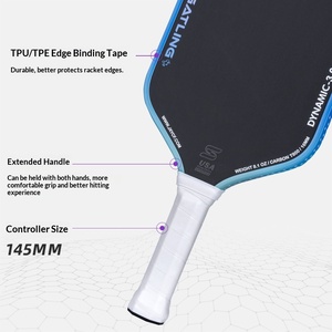 Raquette de pickleball en fibre de carbone T800, 5ème génération, professionnelle, pour tournoi, noyau de 16 mm, couleur dégradée, approuvée par les États-Unis, sports de plein air - Product Image 5