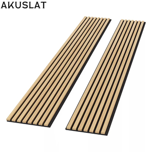 EAZART - Panel Acústico Decorativo de Madera Acanalada 3D, Fabricante de Paneles Acústicos de Roble para Interiores, Paneles Acústicos de Pared Akupanel - Product Image 5