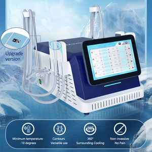 เครื่องลดไขมันและกระชับสัดส่วนแบบแช่แข็ง Cryo+EMS สองประสิทธิภาพ |   การรักษาด้วยการใช้งานอิสระพร้อมกันแบบสี่หัวจับ - Product Image 3