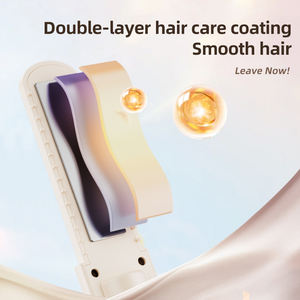 Lisseur et boucleur 2 en 1 avec plaques en céramique flottantes 3D, outil de coiffage chauffant, <span class=keywords><strong>pince</strong></span> <span class=keywords><strong>plate</strong></span> - Product Image 4