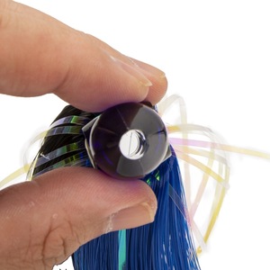 Leurre de pêche à la traîne 9 pouces en caoutchouc souple, type calamar, pour thon et wahoo en eau salée, pour la pêche au gros en haute mer - Product Image 4
