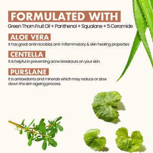 Etiqueta privada Enrojecimiento natural Cuidado de la <span class=keywords><strong>piel</strong></span> <span class=keywords><strong>facial</strong></span> Reparación de limpieza suave Lavado DE CARA Producto de limpieza <span class=keywords><strong>facial</strong></span> para pieles sensibles - Product Image 2