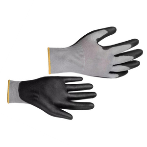 Guantes de Trabajo Modernos Grises de Alta Calidad, Resistentes al Agua y al Calor, con Forro de Algodón Antideslizante, OEM Disponible WG-015, Knives World - Product Image 5