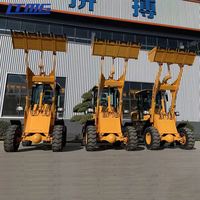 Chargeuse sur pneus de 1 tonne homologuée ISO CE, fabriquée en Chine, avec godet de 0,5 m³ et certification EPA