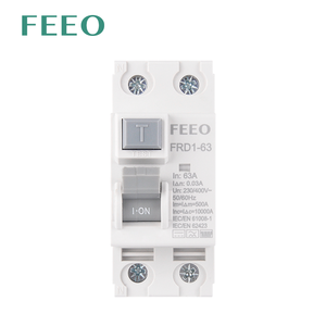 RCCB RCD 2P 16A 63A 6KA 230V Disyuntores de corriente residual electromecánicos Disyuntores diferenciales Interruptores de seguridad - Product Image 4