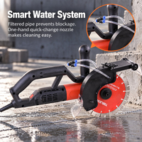 Machine à découper et à rainurer les murs en béton industrielle électrique professionnelle 2700w 7500rpm