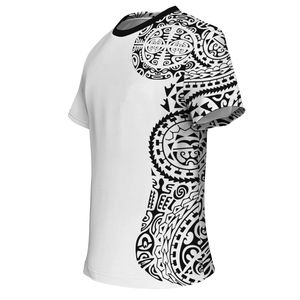 Été 2023 T Shirts personnalisés pour hommes <span class=keywords><strong>Tahiti</strong></span> Tattoo Designs T-shirts Short Sleeved Athletic Dry Quick Workout Gym Fitted Sports Wear - Product Image 3