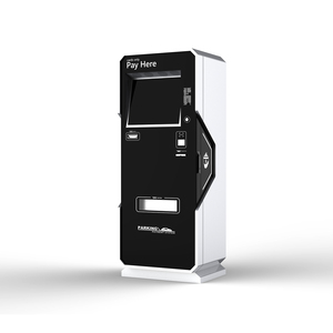 Borne de paiement de stationnement personnalisée avec acceptation de monnaie et distributeur de tickets – Système de paiement pour parking – Machines de paiement pour stationnement - Product Image 1