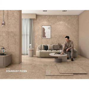 กระเบื้องปูพื้นและผนังลายหินอ่อน Stardust Picen ขนาด 800x1600 มม. ผิวมันเงา ดีไซน์พรีเมียมขนาดใหญ่ - Product Image 2