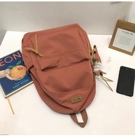 Mochilas Escolares de Gran Capacidad para Niñas, Verano 2022, Bolsa de Viaje Impermeable para Exteriores, Linda Mochila de Nailon para Computadora con Colgante de Peluche
