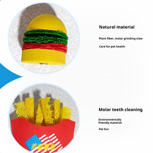 Juguete de Luffa para Masticar para Mascotas, Gatos, Perros, Hámsteres, Suministros para Mascotas - Product Image 3