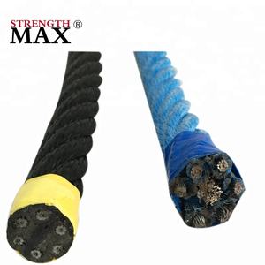 เชือกผสม PP 6 เส้น ขนาด 18 มม. ยี่ห้อ JINLI แข็งแรงสูง ป้องกันการกัดกร่อน พร้อมแกนเหล็ก สำหรับปีนเขาและตาข่ายนิรภัย - Product Image 2