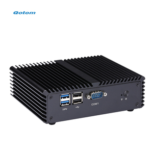 Liquidation vente Qotom Q405P Mini PC avec <span class=keywords><strong>Intel</strong></span> <span class=keywords><strong>Celeron</strong></span> <span class=keywords><strong>3205U</strong></span> conception sans ventilateur à faible puissance petit Stock ordinateur industriel pas cher - Product Image 5