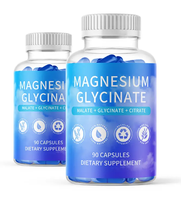 Service OEM : Capsules de glycinate de magnésium pur disponibles pour marque privée OEM comme complément alimentaire