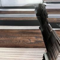 Losetas de Plástico Impermeables LVP de 5 mm, Losetas de Vinilo con Aspecto de Madera, Piso de PVC con Sistema de Clic, Piso de Madera SPC, Piso LVT Impermeable