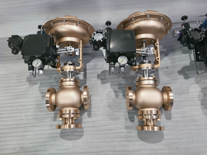 วาล์วควบคุมลมแบบนิวเมติก COVNA วาล์วปรับแรงดันลม วาล์วไดอะแฟรมนิวเมติก วาล์วควบคุมสามทาง พร้อมตัวกำหนดตำแหน่ง - Product Image 5