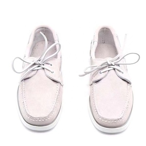 Chaussures plates en daim gris à <span class=keywords><strong>plateforme</strong></span>, style <span class=keywords><strong>mocassin</strong></span>, confortables, à lacets, pour <span class=keywords><strong>homme</strong></span>, femme et enfant, printemps - Product Image 6