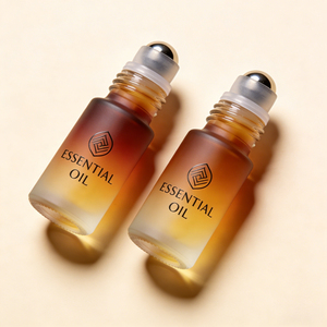 Contenitori in Vetro Trasparente Personalizzabili con Logo, 3ml 5ml 8ml 10ml, Resistenti alle Perdite, Mini Flaconi Roll-on per Oli Profumati ed Essenze Cosmetiche - Product Image 3