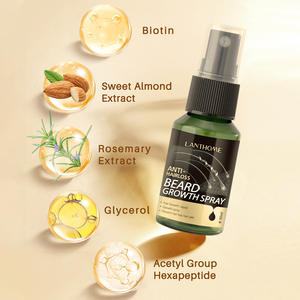 Huile de croissance pour <span class=keywords><strong>barbe</strong></span> biologique naturelle OEM de marque privée Promotion et <span class=keywords><strong>entretien</strong></span> de la <span class=keywords><strong>barbe</strong></span> Spray de croissance pour <span class=keywords><strong>barbe</strong></span> - Product Image 1