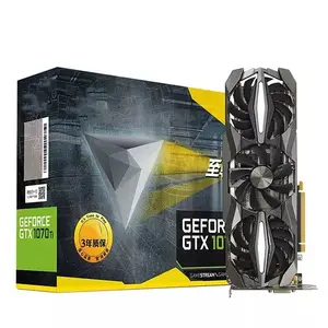 במלאי וידאו כרטיס GTX 1070 Ti גרפי כרטיסי 8 GB GTX1070 Ti 8 GB וידאו כרטיס