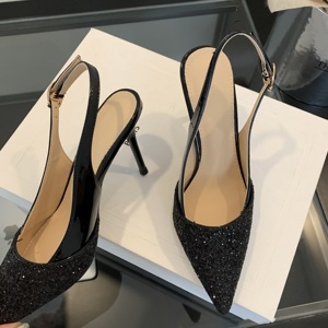 Thin Heel Closed Toe Winter <b>Sandals</b> for Autumn 2025 New Arrival Fashionable All-Match Small Heel Shoes for Women - Product Image 5