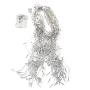 Guirnalda de luces LED RGB planas tipo carbón, 10m x 0.4m, funciona con pilas 3AA, IP44, apta para interiores y exteriores, ideal para - Product Image 3