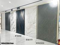 Venta directa años de oro mate Ultra tamaño azulejos 1600*3200 piso losas de piedra sinterizada para Cocina