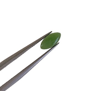Fábrica al por mayor verde esmeralda Hetian Jade Marquesa cabujones gemas sueltas naturales incrustaciones para joyería - Product Image 5