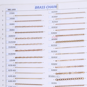 Cadena de Latón al por Mayor en Bruto para Joyería, Cadena de Cable, Cadena <span class=keywords><strong>Singa</strong></span> Pore, Cadenas Elegantes - Product Image 2