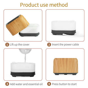 Diffuseur d'arômes d'origine, 150 ml, alimenté par USB, avec lumière LED, pour usage domestique et commercial - Product Image 5