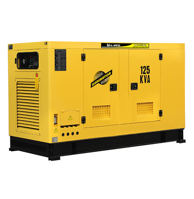 100kva 120kva 150KVA 200KVA Soundproof Emergency Power  Water Cooled diesel Generator Price