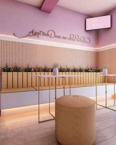 Quiosco y Barra de Cafetería Personalizados |   Muebles Modernos para Cafetería con Iluminación LED |   Diseño de Interiores para Panadería y Cafetería - Product Image 2