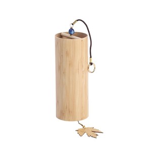 กระดิ่งลมไม้ไผ่ธรรมชาติขายส่ง เครื่องดนตรีบำบัดเสียง สำหรับตกแต่งบ้าน - Product Image 3
