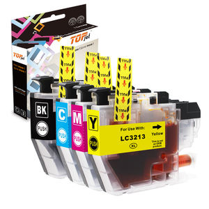 Topjet LC3213 LC 3213 Cartucho de tinta de inyección de tinta compatible con color Premium para impresora <span class=keywords><strong>Brother</strong></span> DE LA <span class=keywords><strong>MFC</strong></span>-J895DW - Product Image 1
