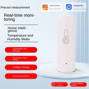 Sixwgh tuya <span class=keywords><strong>wifi</strong></span> thông minh ẩm kế Nhiệt kế cảm biến dò không dây tương thích với Alexa Google nhà Alice khách sạn PC - Product Image 2
