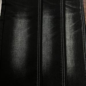 Tissu denim sergé extensible Lizhi NOIR en rouleaux, recyclé, résistant à l'abrasion et respirant pour vêtements de garçons et filles, et usage domestique - Product Image 6