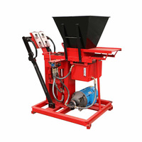 Machine manuelle portable hydraulique pour la fabrication de briques creuses en argile, facile à utiliser, certifiée CE, durée de vie de 10 ans