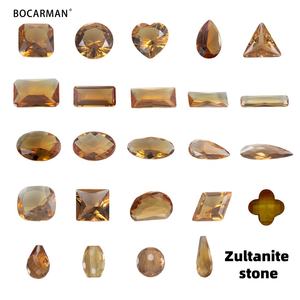 أحجار BOCARMAN UV لتغيير اللون، قطع مثمنة، أحجار مصقولة مصنعة في المختبر، متوفرة مباشرة من مصنع في الصين - Product Image 3