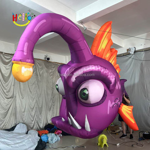 Mar Tema Fiesta Decoración Inflable Océano Animal Modelo Inflable Pez Rape - Product Image 4