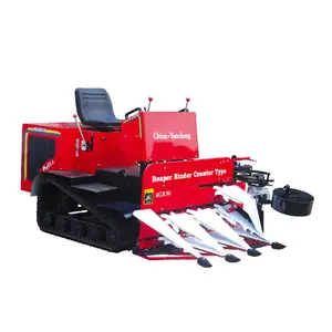 Miwell 4GK90 Crawler Snijden en Bundeling Machine Tarwe Padie Reaper Bindmiddel met Seat