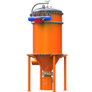 INFASTAUB Dust Collector 4 In Main Inlet 28 Gal Lower Tank Single Phase <b>Top</b> <b>Loading</b> Stainless Steel Germany Made - Product Image 2