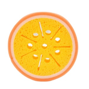 Fruit Shaped Thickened Dish Sponge Mango <b>Strawberry</b> Cantaloupe Orange For Kitchen Cleaning <b>Pots</b> And Pans - Product Image 3