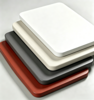 Plateau de table en bois blanc MDF moderne personnalisé anti-rayures pour bureau ergonomique, bureau de jeu et d'écriture à hauteur réglable électriquement