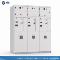 RMK-12 Vollständig Isolierte Gasisolierte RMU 12kV/24kV mit Manueller/Motorisierter Bedienung für Kompakte Umspannwerke Gewerbliche Gebäude