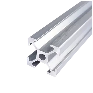 工厂定制国际标准阳极氧化1530 15*30 t槽铝型材生产线挤压框架