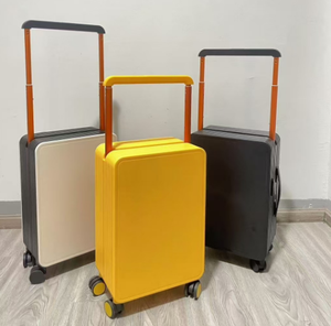 Valise de cabine 20 pouces avec logo personnalisé, port de chargement USB, roulettes larges, durable, moderne et élégante, avec poignée large - Product Image 3