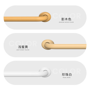 Resin <b>Grab</b> <b>Bar</b> Wall Mounted Anti Slip 150kg Capacity Bathroom Toilet Handrail Minimalist Design - Product Image 2