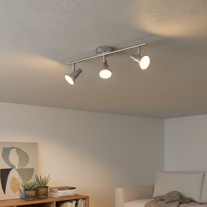 Striscia luminosa a 3 punti, nichel GU10 3W 2700K (Ledvance 540569) - Product Image 3
