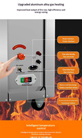 Machine de torréfaction automatique à gaz et électrique pour graines de soja, graines de sésame, noix de cajou, arachides et graines de tournesol