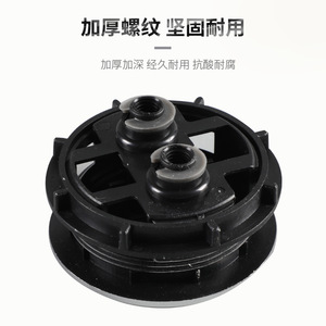 Toilet Tank <b>Button</b> Abs Material Dual Flush Minimalist Design Easy Installation - Product Image 2